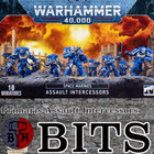 Warhammer 40k Primaris Assault Intercessors Space Marines BITS multi-listing