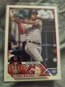 2023 Topps Update Series Brayan Rocchio Rookie Card - Picture 1 of 2