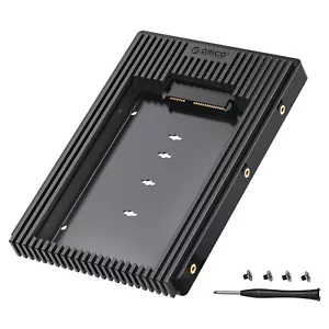 ORICO 2.5 to 3.5 SATA Hard Drive Adapter Mounting Bracket Hard Drive Caddy 6Gb/s - Picture 1 of 9