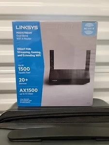 Linksys AX1500 Max-Stream Dual-Band WiFi 6 Router MR7340 - Picture 1 of 1