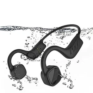 Bone Conduction Headphones Swimming Bluetooth Open Ear Wireless Sports Headset - Picture 1 of 7