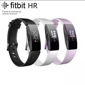 Fitbit Inspire HR Activity Tracker Heart Rate S/L Wristband Black FB413 - Picture 1 of 11