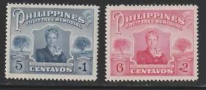 Philippines 1952 Sc # B 6-7 MNH OG - Picture 1 of 1
