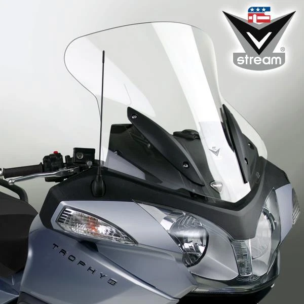 TRIUMPH TROPHY 1200 2018 NATIONAL CYCLE VSTREAM CLEAR TALL WIND SCREEN - Imagem 1 de 1