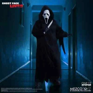 FIGURA MEZCO ONE:12 COLECTIVO GHOST FACE LIVES EDICIÓN DE LUJO 16 CM NUEVA SELLADA - Imagen 1 de 6