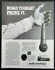 1979 AUDIO-TECHNICA Microphones Guitar Player Magazine Ad
