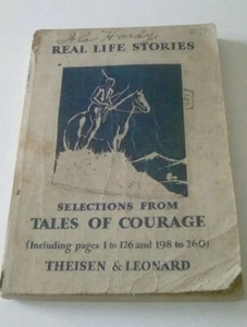 Vintage Soft Cover Real Life Stories Open Spaces 1932 Macmillan Co. Book Theisen - Bild 1 von 3