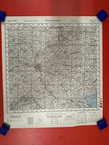 Deutsche Heereskarte Italien 1:100000 - Ferrara - 1945 Zustand siehe Bilder - Bild 1 von 7