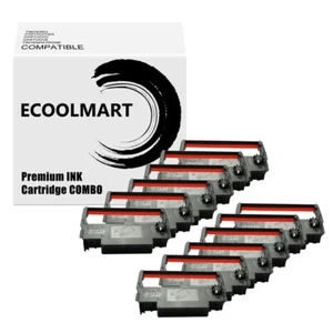 12 wkładów taśmowych do Epson ERC30 TM-U220 TM-U220A TM-300D TM-U200 M119D - Zdjęcie 1 z 1