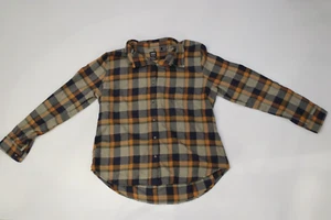 PrAna Shirt Mens Medium Long Sleeve Plaid Button Front Outdoors Lightweight - Picture 1 of 9