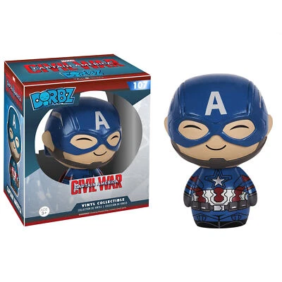 Dorbz figura in vinile di Marvel Avengers Civil War Capitan America 1595 - Immagine 1 di 2