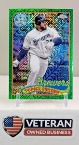 2024 Topps Series 2 Prince Fielder 1989 Silver Pack Green 84/99 #2T89C-72 - Bild 1 von 2