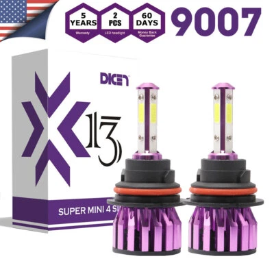 2X For Ford F-150 F-250 F-350 9007 HB5 2000W 240000LM LED Headlight Kit High&Low Foto 1 de 4