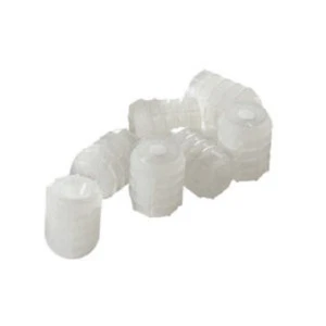 Neu 500 x Nocken vorgesteckte Muttern Möbelbeschläge weiß Kunststoff M6 x 10,5 mm - - Bild 1 von 1
