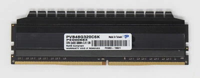 Patriot Viper 4 Blackout 4 GB (1x4GB) PVB48G320C6K DDR4-3200 RAM (#24212) - Bild 1 von 2