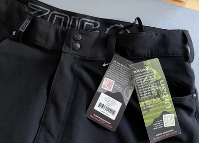 Новый с Ярлыками ZOIC DOWNTOWN черный трансформируемый свернуть вверх Велоспорт горный велосипед брюки XL новый - Изображение 1 из 4