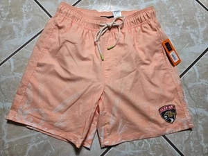 Neu mit Etikett Margaritaville rosa Florida Panthers Lagune Fiesta Badeshorts für Herren Small - Bild 1 von 12