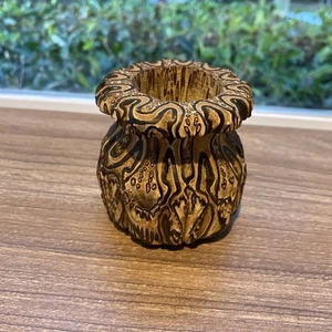 Jarrón artístico de madera de ponga de Nueva Zelanda helecho de Mamaku TALLADO A MANO - Imagen 1 de 10