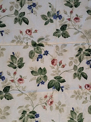 Tela de tapicería floral Richloom 1998 de colección con núcleo de cabaña 54"xL 81"  Foto 1 de 4