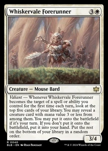 Whiskervale Forerunner (040) Bloomburrow BLB MTG Magic - Imagen 1 de 1