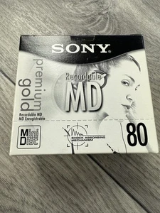 SONY RECORDABLE MD MINI DISC PREMIUM GOLD NEU VERSIEGELT 5ER PACK - Bild 1 von 5