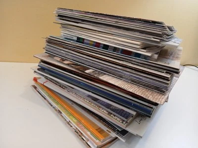 Huge Lot of Knitting Pattern Books Magazine 70+ Womens Tops Sweaters Pullover A4 - Image 1 of 4