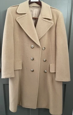 VINTAGE MENS WOOL PENDELTON DRESS OVERCOAT WINTER SIZE MEDIUM 38 - Image 1 of 4