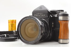 [ MINT w/ Grip ] Pentax 6x7 67 TTL Mirror Up + SMC Takumar 55mm F/3.5 From JAPAN - Picture 1 of 17