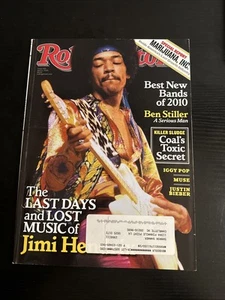 Rolling Stone Magazine No.1101 Jimi Hendrix Cover BB VG April 1 2010 - Picture 1 of 17
