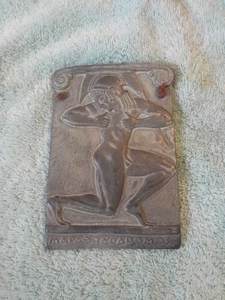 Griego Atenas Guerrero Maratón Corredor Relieve Placa Cerámica Grecia - Imagen 1 de 7