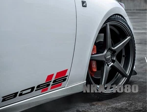 BOSS Sport Decal Sticker Racing Performance Motorsport Car logo emblem PAIR - Foto 1 di 8