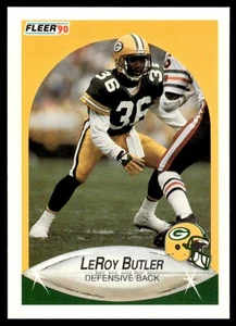 1990 Fleer Update LeRoy Butler Rookie Green Bay Packers #U-97 - Picture 1 of 2