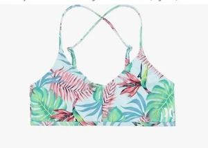 NEW Hurley Girls Triangle Bikini Swim Top (Big Kids) (Pink Punch) Size XL F58 - Picture 1 of 1