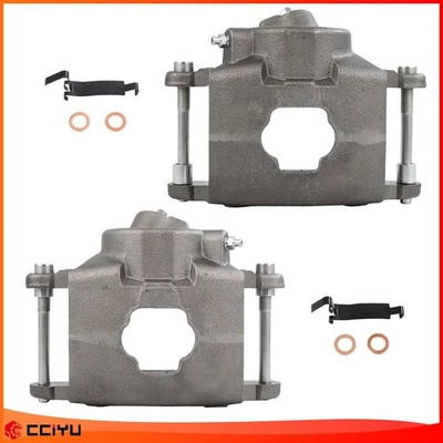 Pair Front Disc Brake Calipers For 79-86 Cadillac Fleetwood 79-82 GMC Jimmy RWD - Image 1 of 4