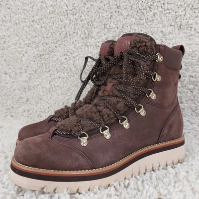 Туристические ботинки COLE HAAN Zerogrand Lodge женские размер 8 B, коричневые замшевые, водонепроницаемые - Изображение 1 из 4