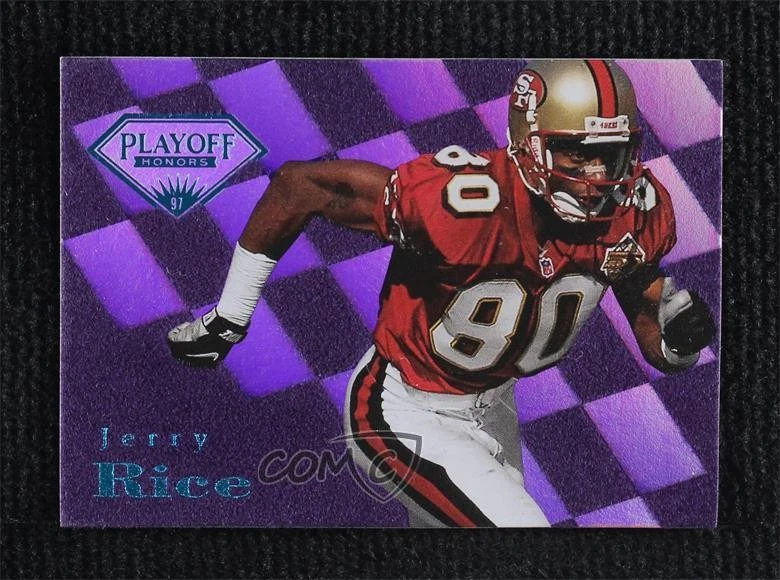 1997 Absolute Beginnings季后赛荣誉杰里·赖斯 #PH7 名堂 — 第 1/2 张图片