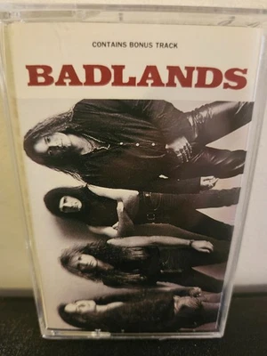 BADLANDS Badlands 1989 CASSETTE TAPE +1 ERIC SINGER KISS BLUES HARD ROCK - Image 1 of 4