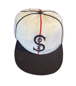 Chicago White Sox Hat Cap Fitted Mens 7 3/8 MLB Baseball 59FIFTY New Era USA - Picture 1 of 6