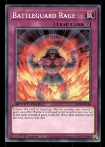 Battleguard Rage Speed Duel: Battle City Box #SBCB-EN166 LP - Imagen 1 de 2
