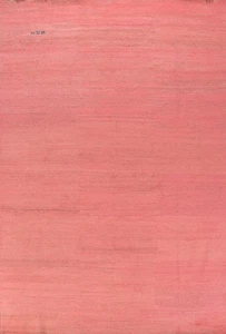 Contemporary Room Size Area Rug 7x10 Pink Modern Wool Oriental Handmade Carpet - Picture 1 of 18