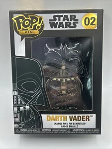 Funko POP! Pin Star Wars #02 DARTH VADER, Nuevo - Imagen 1 de 2