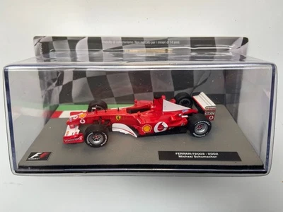 MICHAEL SCHUMACHER FERRARI F2002 2002 (SCALA 1:43) COLLEZIONE AUTO FORMULA 1 - Immagine 1 di 4