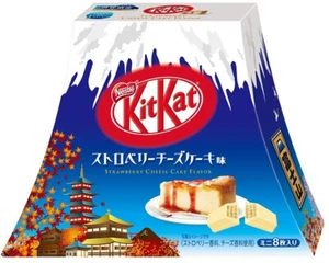 Kit japonés-Kat pastel de queso de fresa Fuji KitKat chocolate 8 barras - Imagen 1 de 1