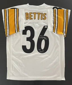 Jerome Bettis Signed Steelers Mitchell & Ness Authentic Jersey SB XL BAS Champs - Picture 1 of 5