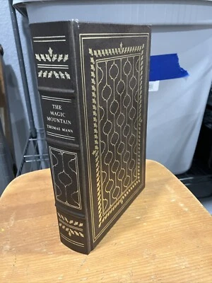The Magic Mountain by Thomas Mann -Franklin Library 1981, Brown Leather — 第 1/4 张图片
