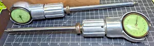 (2) Vintage FEDERAL C3K Dial Indicator .00025" SEE VIDEO Zero Tool Company [B2B4 - Picture 1 of 8