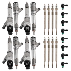 8x Fuel Injector For GMC Savana Sierra 2500 3500 6.6L 97780144 0986435504 - Foto 1 di 11