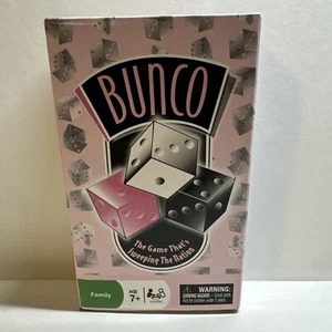 NEW CARDINAL GAMES DELUXE BUNCO GAME IN PINK COLLECTORS TIN BOX SEALED NIB - Picture 1 of 8