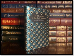 Adventures Of Sherlock Holmes - Doyle New Ultimate Gift Hardcover w/ Gold Edges - Picture 1 of 7