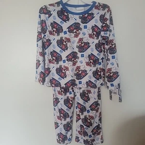 MARIO KART Pajamas Pjs 2-piece Set Boys Size 8 Very Soft - Picture 1 of 3